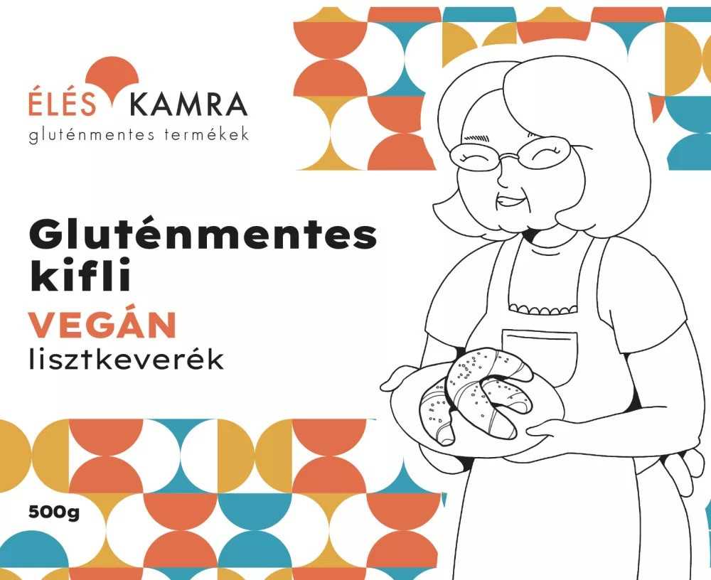 Éléskamra Vegán gluténmentes kifli lisztkeverék 500g - Image 4