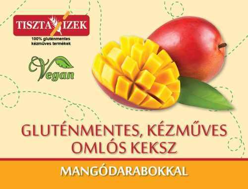 Omlós keksz mangódarabokkal 180g Tiszta Ízek gluténmentes, kézműves