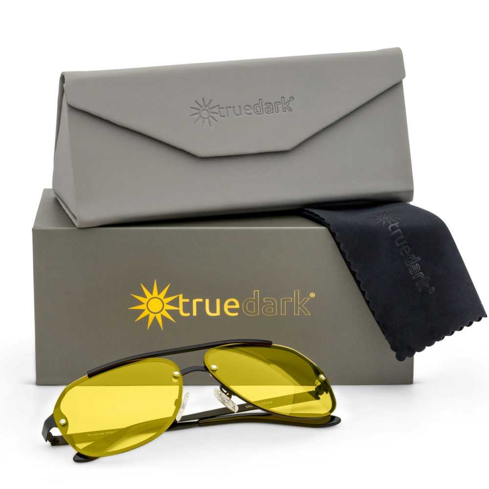 TrueDark® Daywalker Tran Bel-Air Aviator nappali, kékfény blokkoló napszemüveg - Image 4