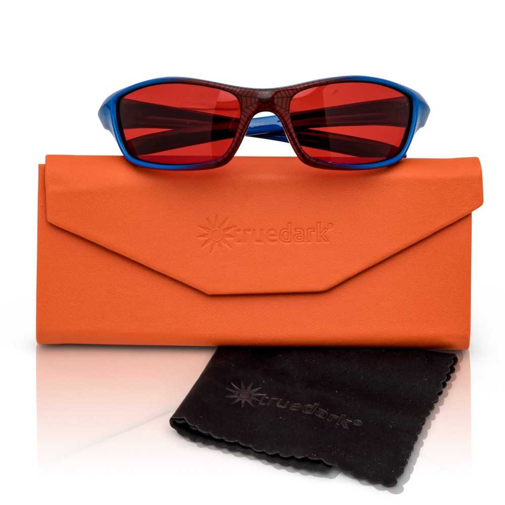 TrueDark® Twilight Kids Superhero gyerek éjszakai kékfény blokkoló szemüveg - Image 4