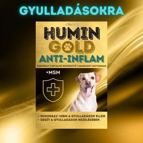 HUMIN GOLD Anti-Inflam 100g (Gyulladások ellen) étrend kiegészítQ kutyáknak