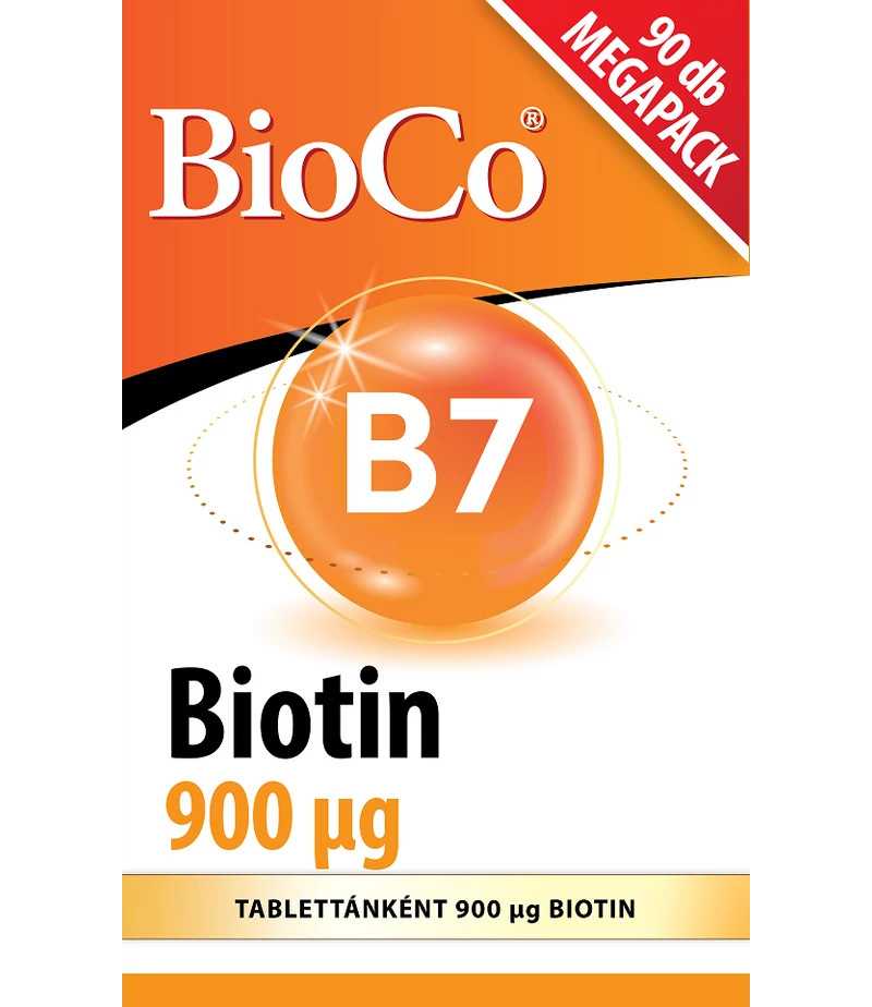 BioCo Biotin 900µg MEGAPACK 90db tabletta - Image 2