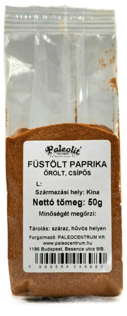 Paleolit Füstölt paprika csípQs 50g Qrölt