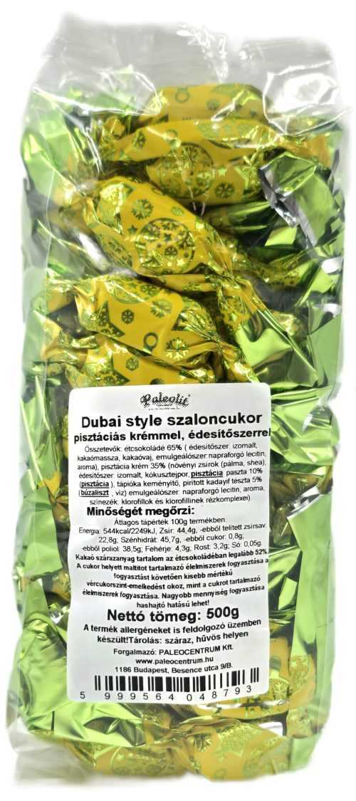Paleolit Dubai style szaloncukor 500g krémmel töltve
