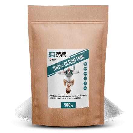 Natur Tanya® 100% Glicin aminosav 500g a pihentetQ alvásért