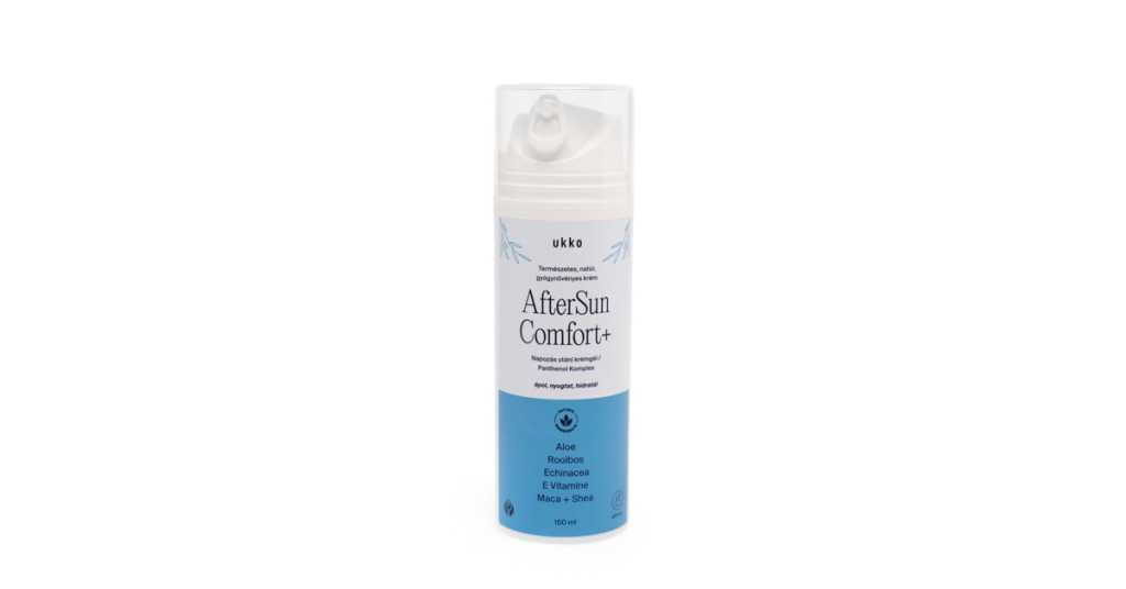 UKKO AfterSun Comfort+ 150ml napozás utáni krémgél, Panthenol Komplex - Image 2