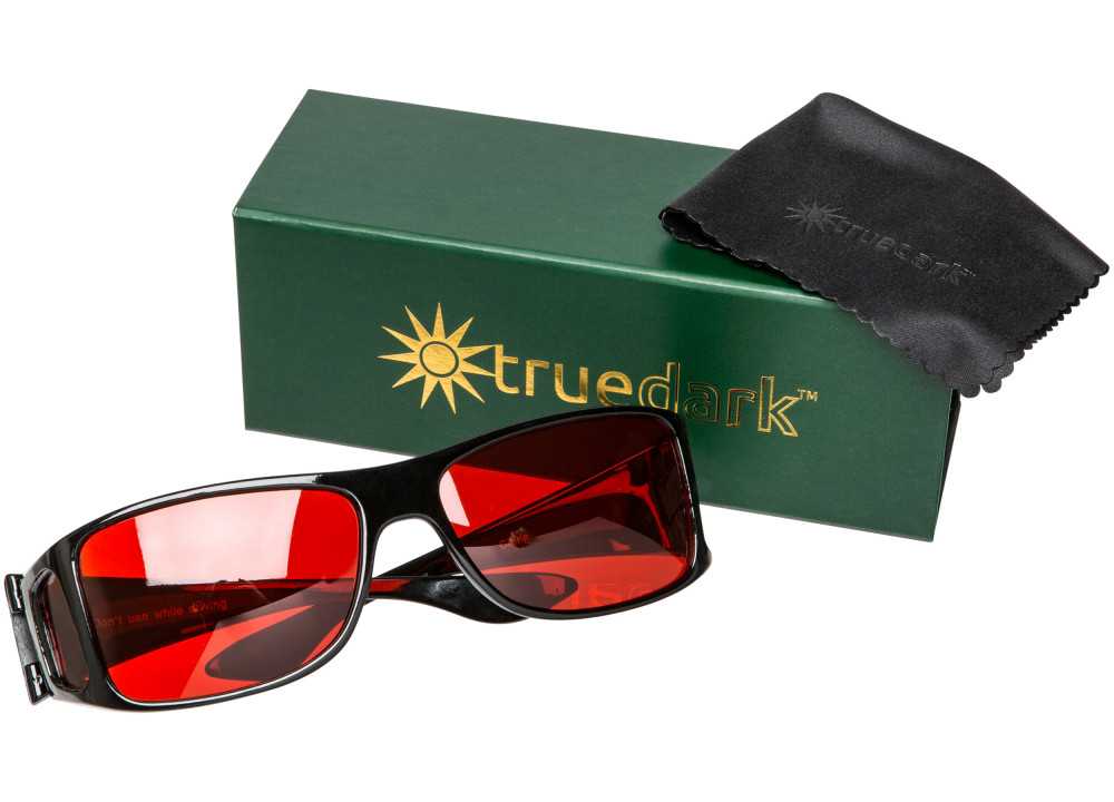 TrueDark® Twilight Fitover éjszakai kékfény blokkoló, szemüvegesek számára - Image 4