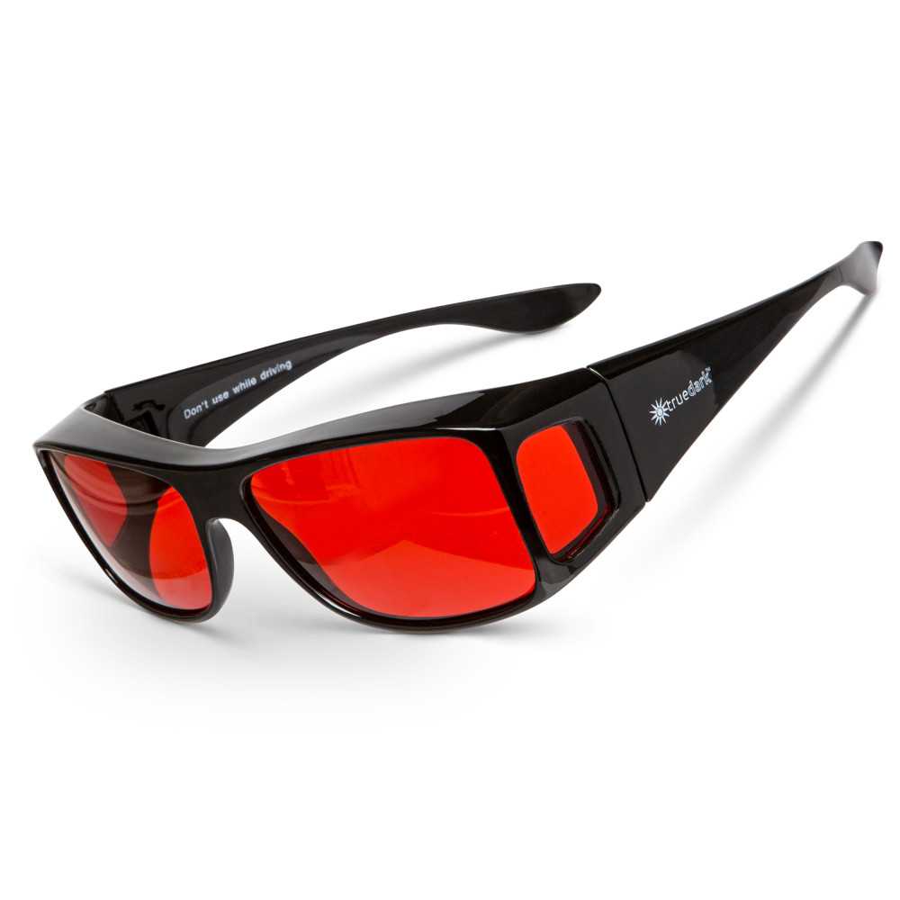 TrueDark® Twilight Fitover éjszakai kékfény blokkoló, szemüvegesek számára - Image 6