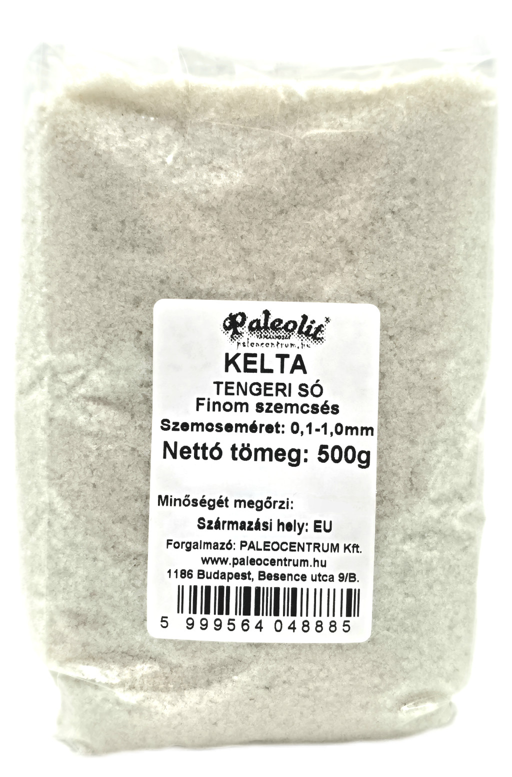 Paleolit Kelta tengeri só finom 500g 0,1-1,0mm Celtic bluesea salt fine
