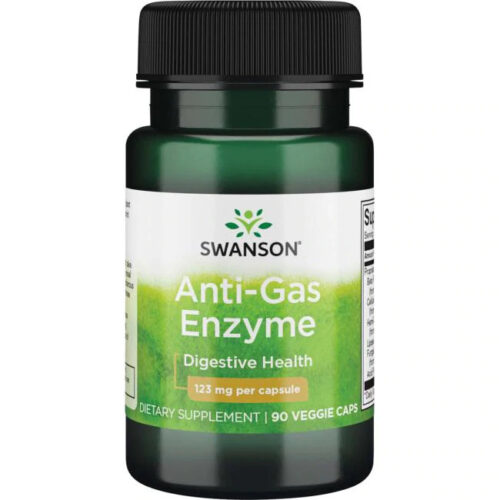 Swanson Anti-Gas Enzyme 90 kapszula emésztést segítő, "gázok elleni" enzim