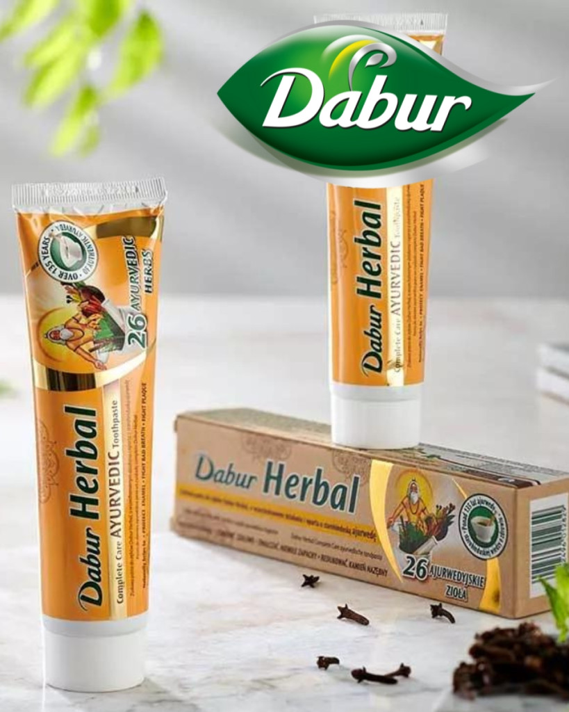 Dabur Herbal ayurvedikus fogkrém 100ml 26 gyógynövény, fluormentes, organikus - Image 2