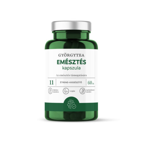 Györgytea Emésztés 60db kapszula 11 Az emésztés támogatására