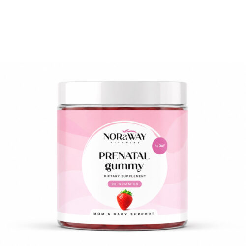 NORaWAY Prenatal Gummy 90 gumivitamin a várandósság és a szoptatás időszakára